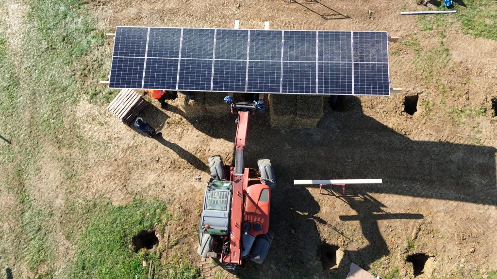 Accompagnement sur chantier tracker TERRA