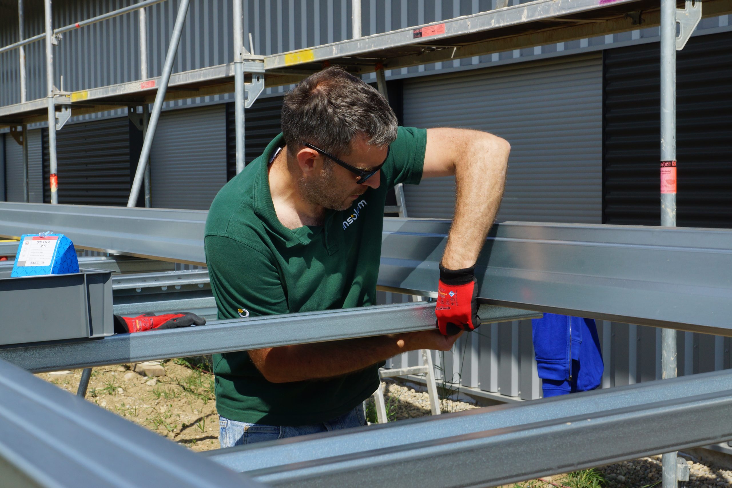 Accompagnement technique Falco Solar sur un tracker