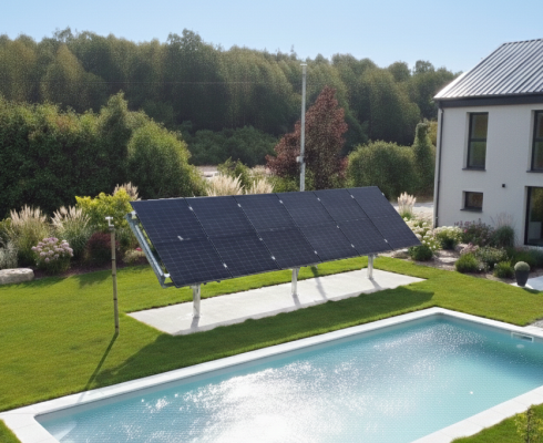 Tracker solaire Sun+ aménagement extérieur