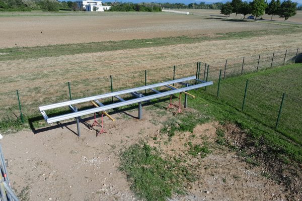 tracker solaire installation